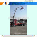 PTO driven Log Loader Trailer with Crane